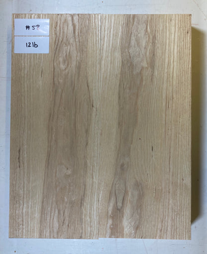 Ash Body Blank - 2 Piece #58