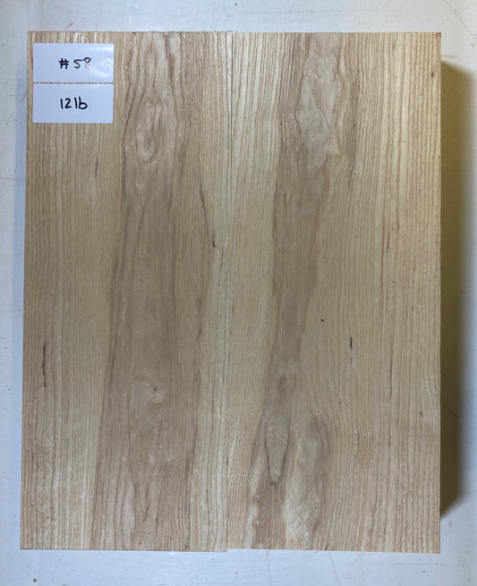 Ash Body Blank - 2 Piece #58