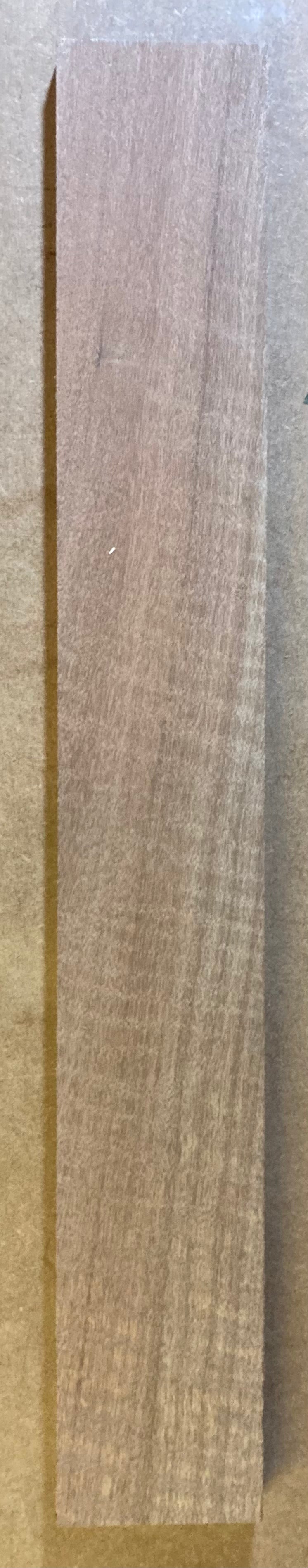 Electric Neck Blank - Rippled Meranti #7 (19mm)
