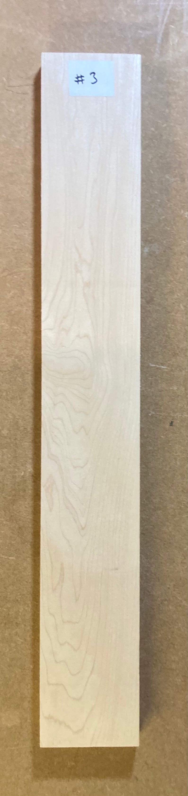 Electric Neck Blank - Maple #3