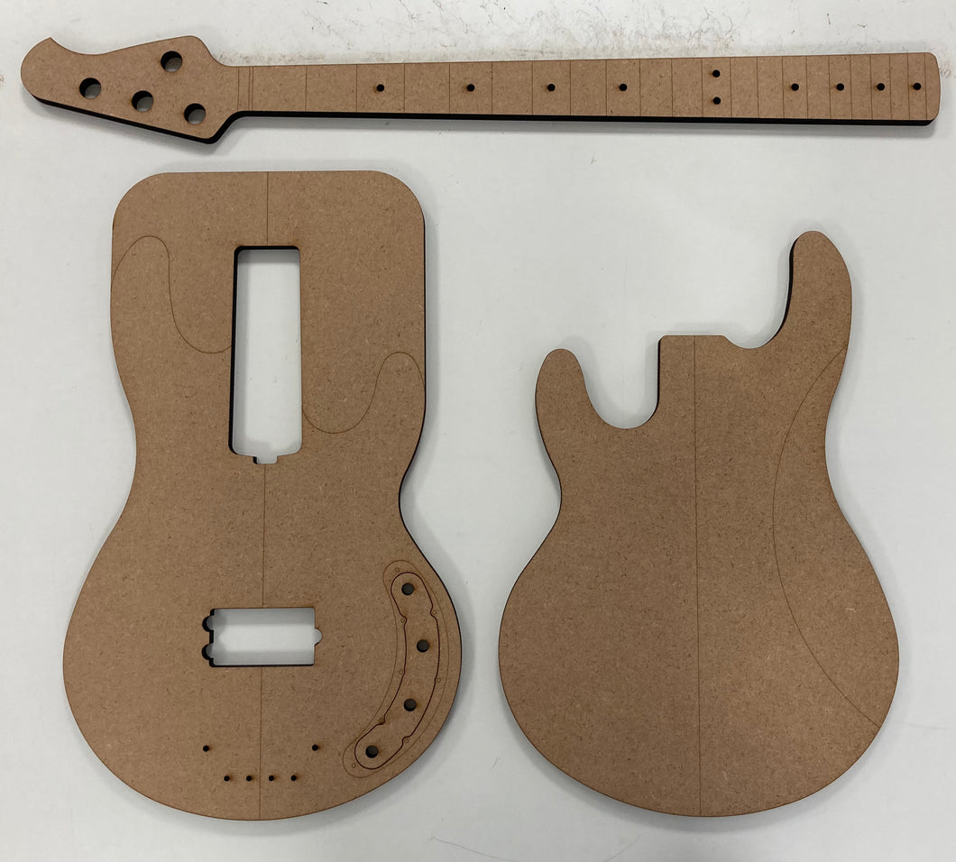 Guitar Template - Stingray Style