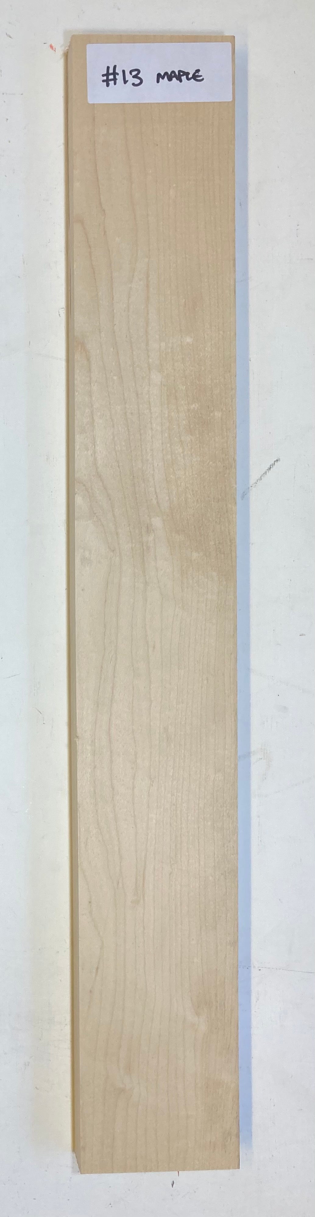 Electric Neck Blank - Maple #13