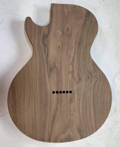 Walnut Les Paul Tele Hybrid Body - Bolt On
