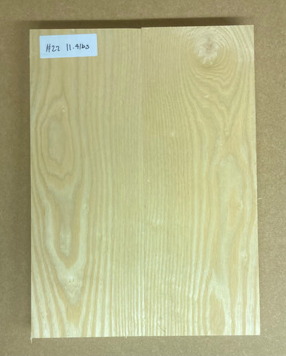 Ash Body Blank - 2 Piece #22