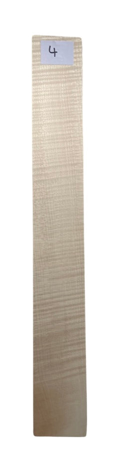 Electric Fretboard Blank - Flame Maple #4