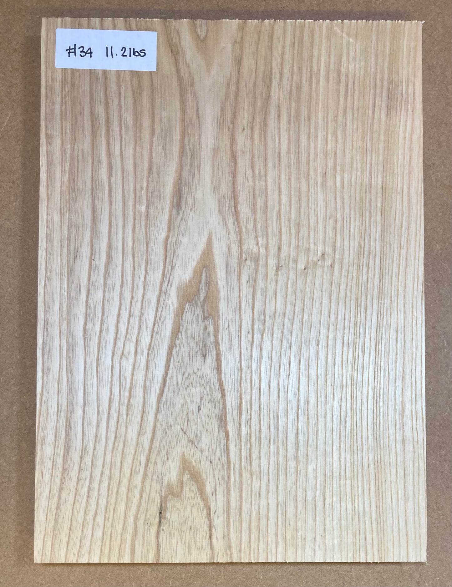 Ash Body Blank - 1 Piece - #34