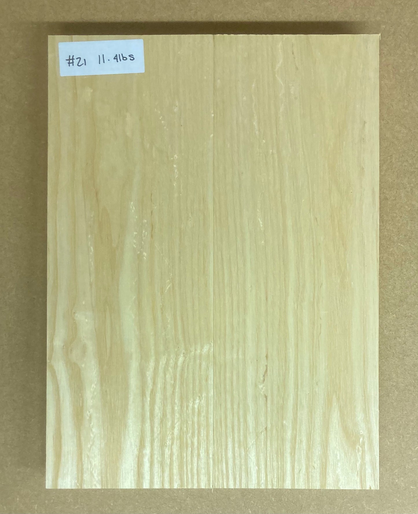 Ash Body Blank - 2 Piece #21