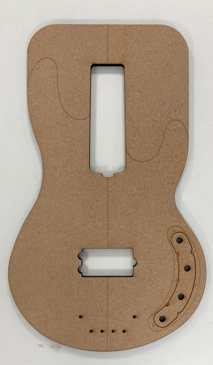 Guitar Template - Stingray Style