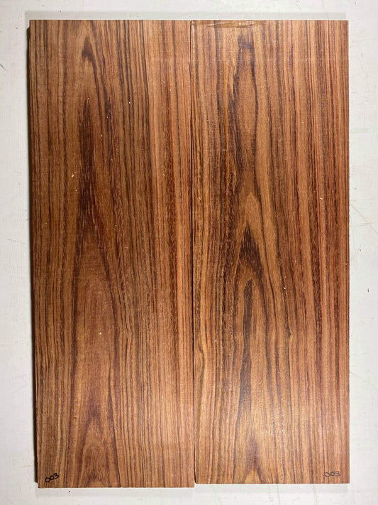 Bubinga Electric Drop Top - 2 Piece #003