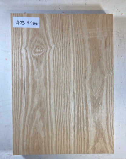 Ash Body Blank - 2 Piece #75