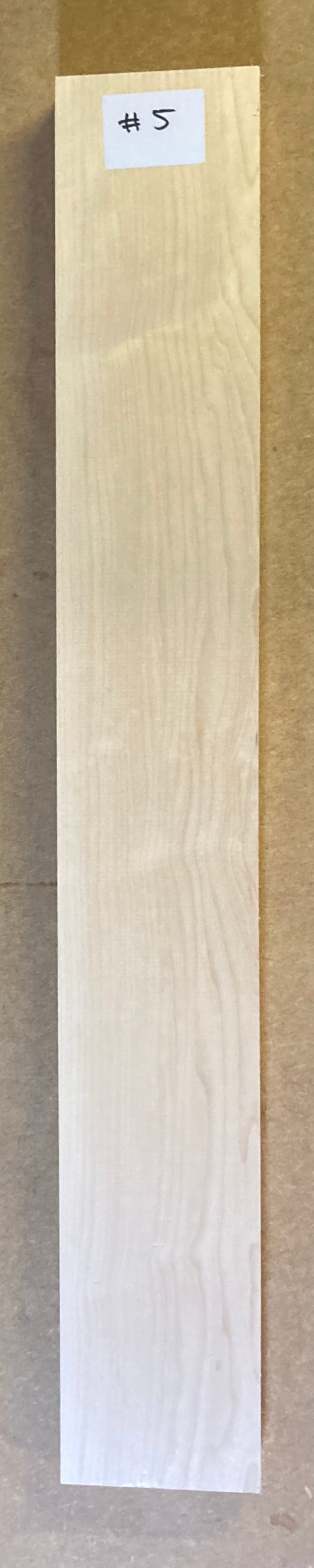 Electric Neck Blank - Maple #5