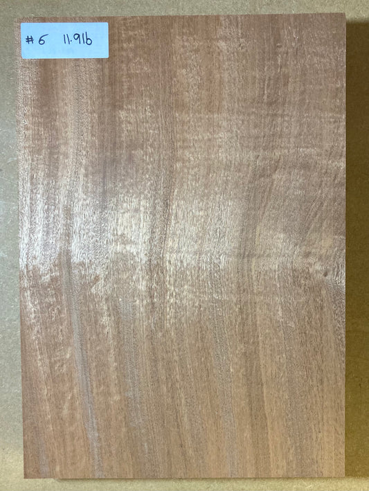 Sapele Body Blank - 1 Piece #6
