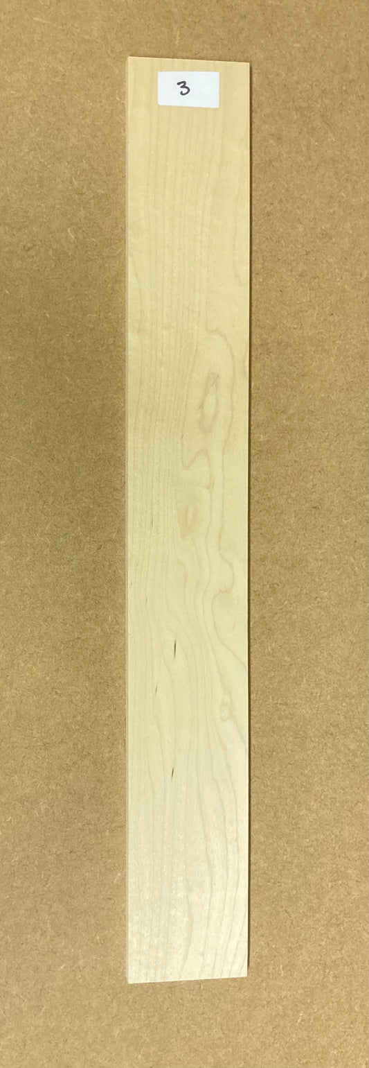 Electric Fretboard Blank - Maple #3