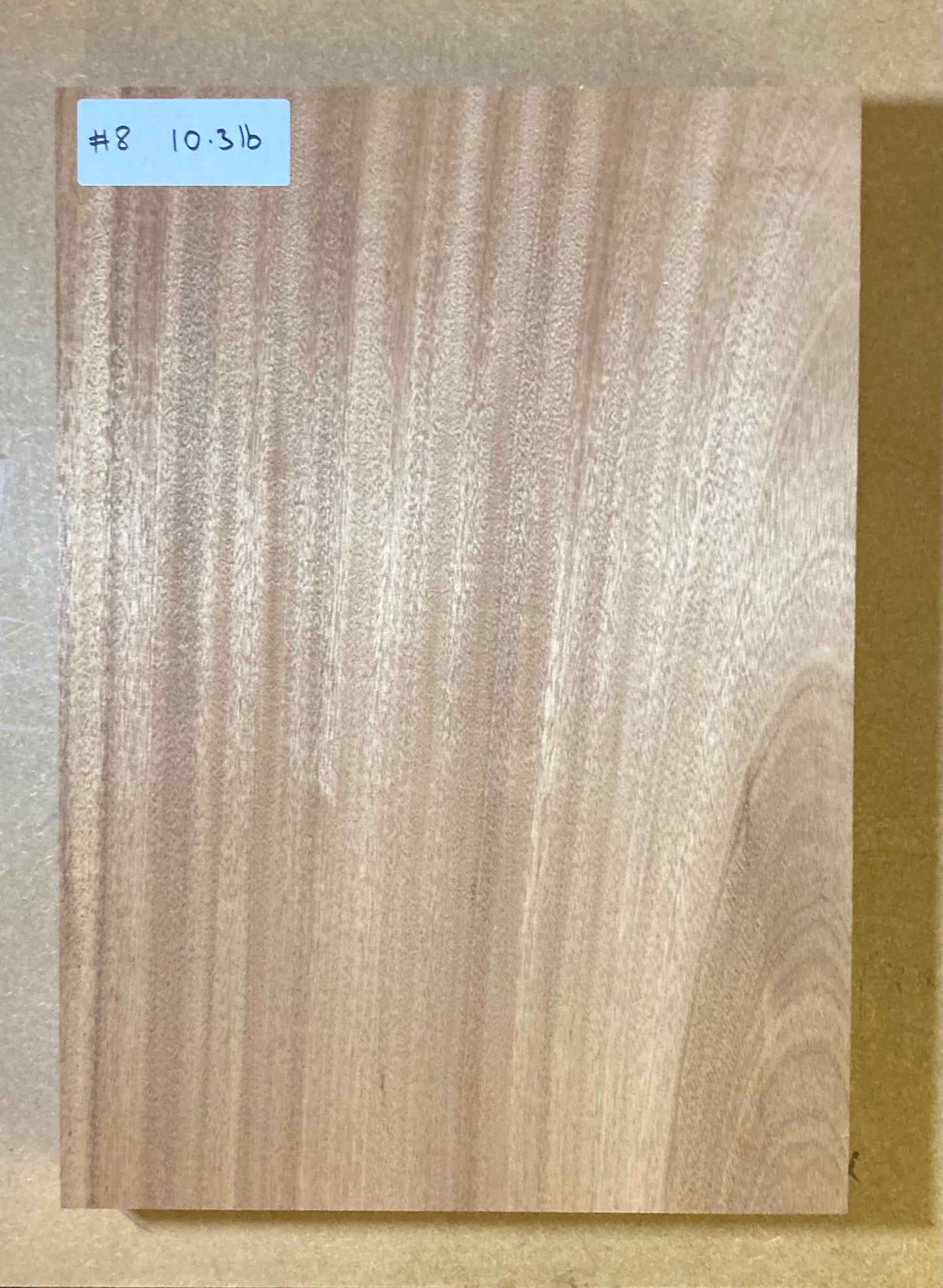 Sapele Body Blank - 1 Piece #8