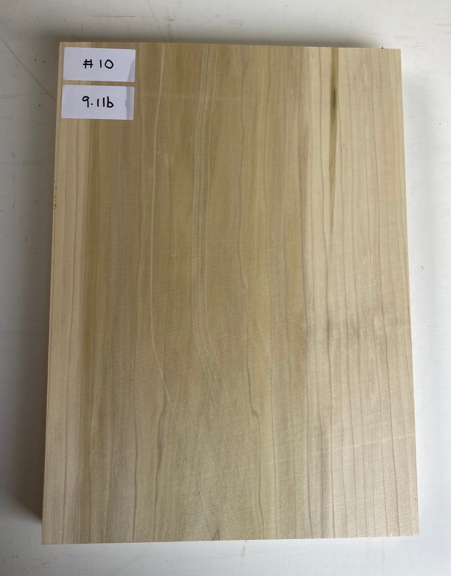 Tulip/Poplar Bass Body Blank - 1 Piece #10