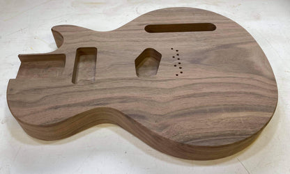 Walnut Les Paul Tele Hybrid Body - Bolt On