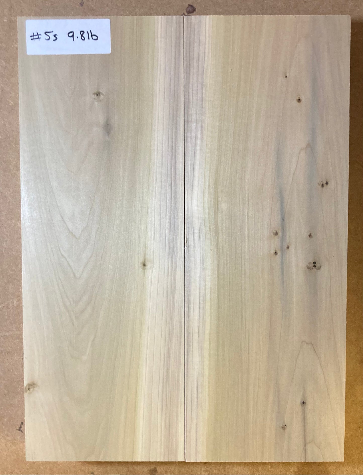 Tulip/Poplar Body Blank - 2 Piece #5 Second