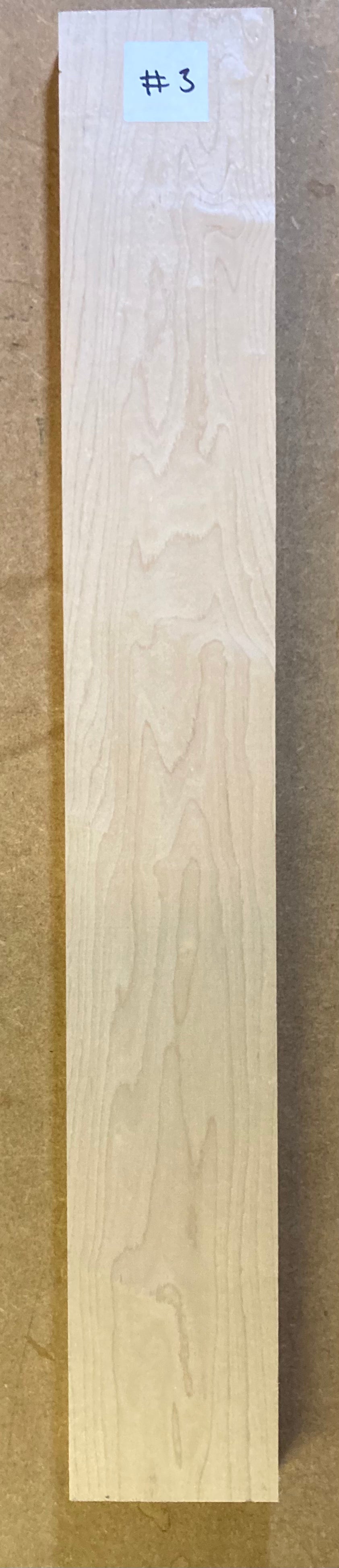 Electric Neck Blank - Maple #3