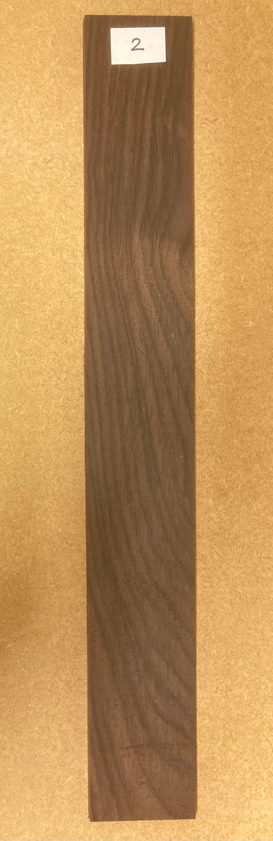 Electric Fretboard Blank - Indian Rosewood #2