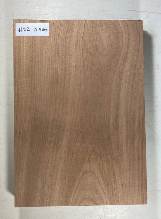 Sapele Body Blank - 1 Piece #52