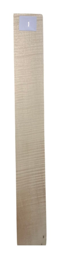 Electric Fretboard Blank - Flame Maple #1