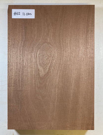 Sapele Body Blank - 1 Piece #62