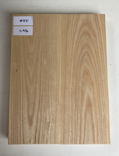 Ash Body Blank - 2 Piece #55