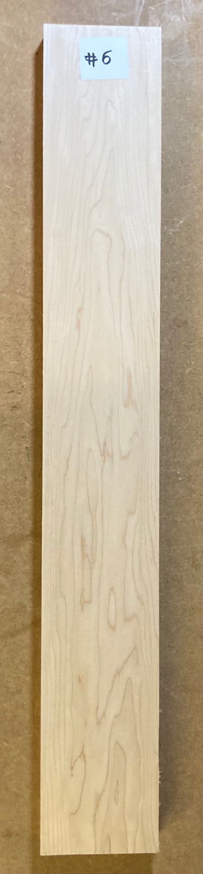 Electric Neck Blank - Maple #6