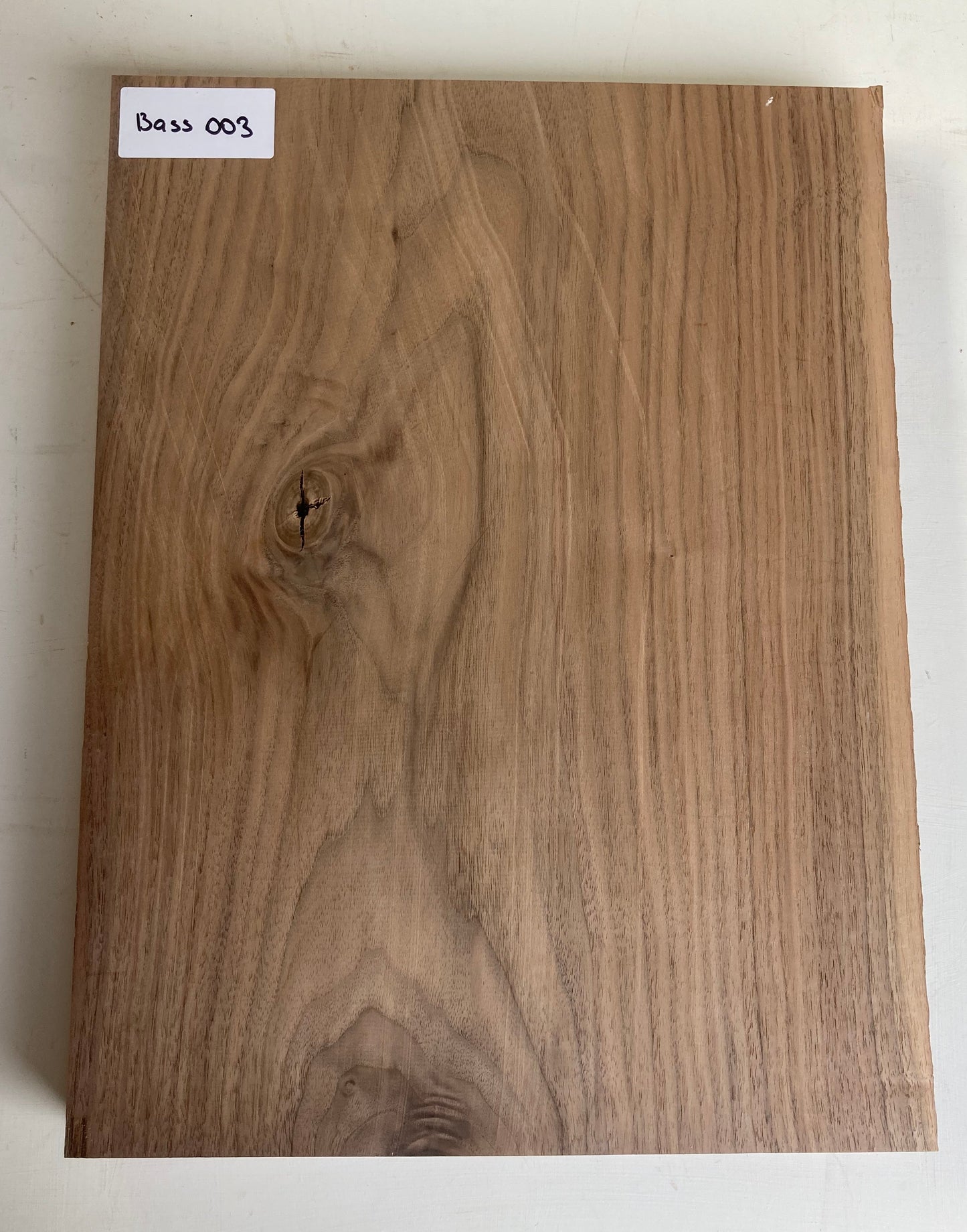 Walnut Bass Body Blank - 1 Piece #3