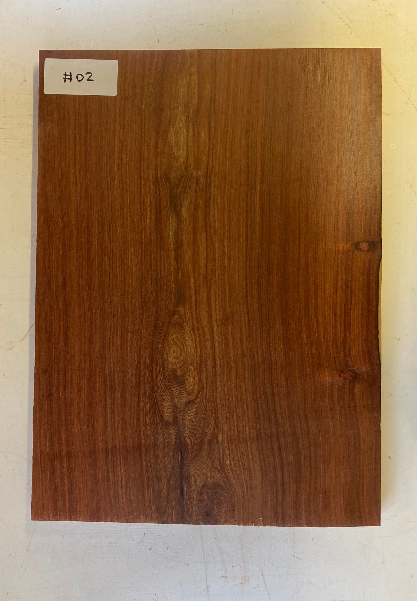 Padauk Electric Drop Top - 2 Piece #2 (21mm thick)