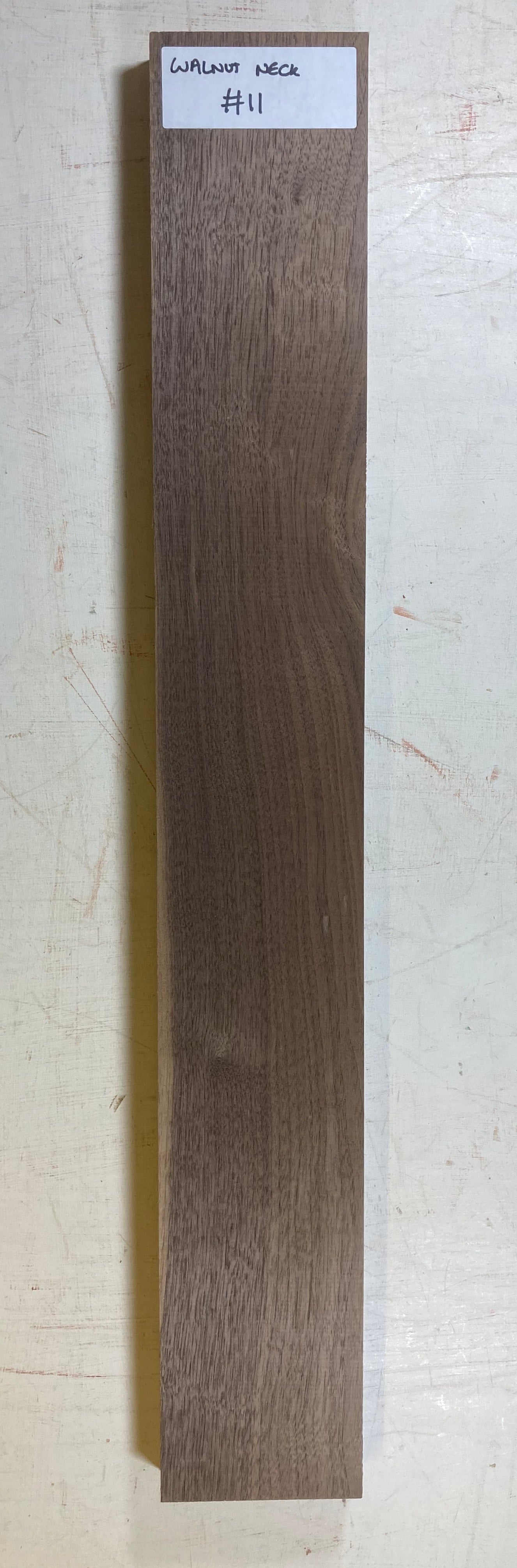 Electric Neck Blank - Walnut #11