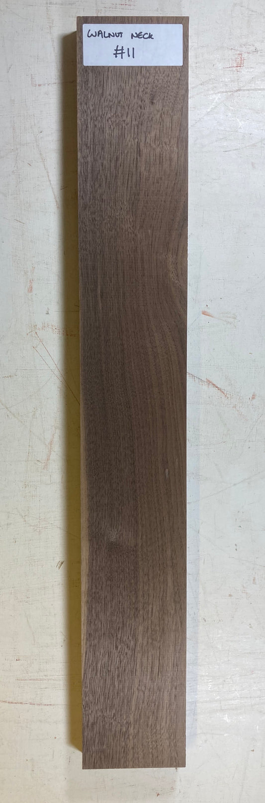 Electric Neck Blank - Walnut #11