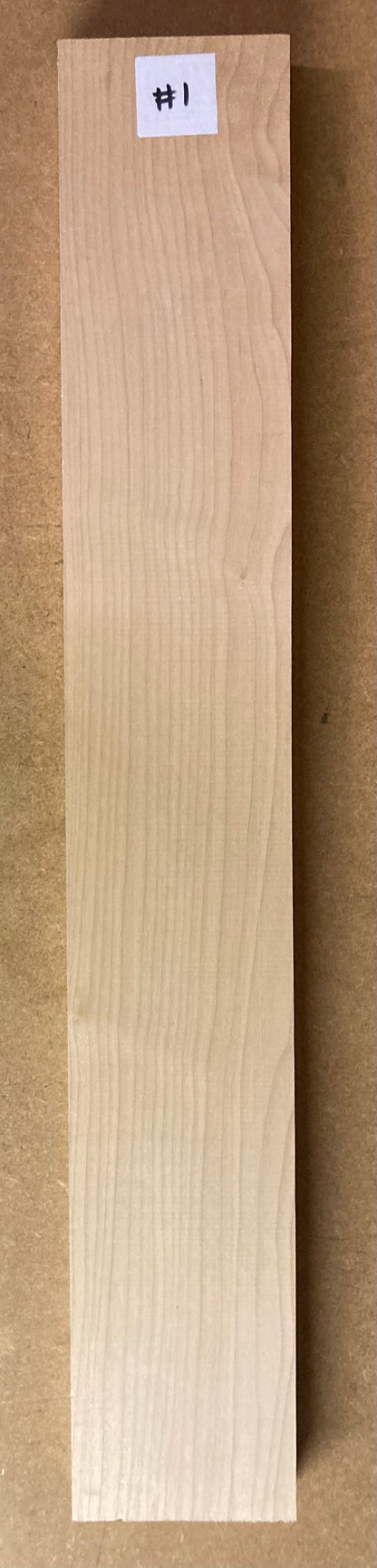 Electric Neck Blank - Maple #1