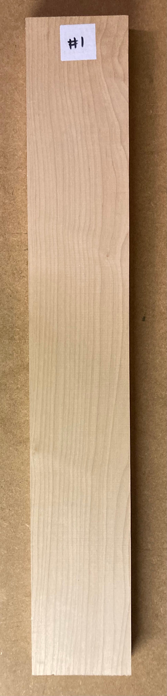 Electric Neck Blank - Maple #1
