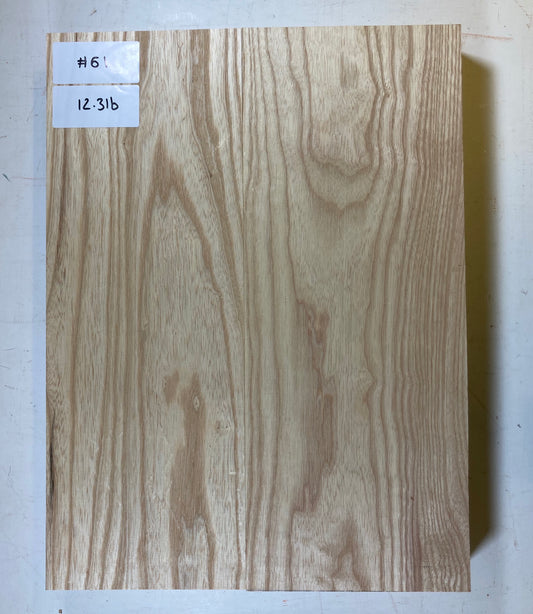 Ash Body Blank - 2 Piece #61