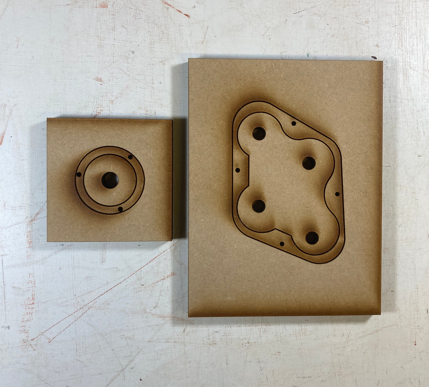 Guitar Template - LP Style - Control Cavity Set