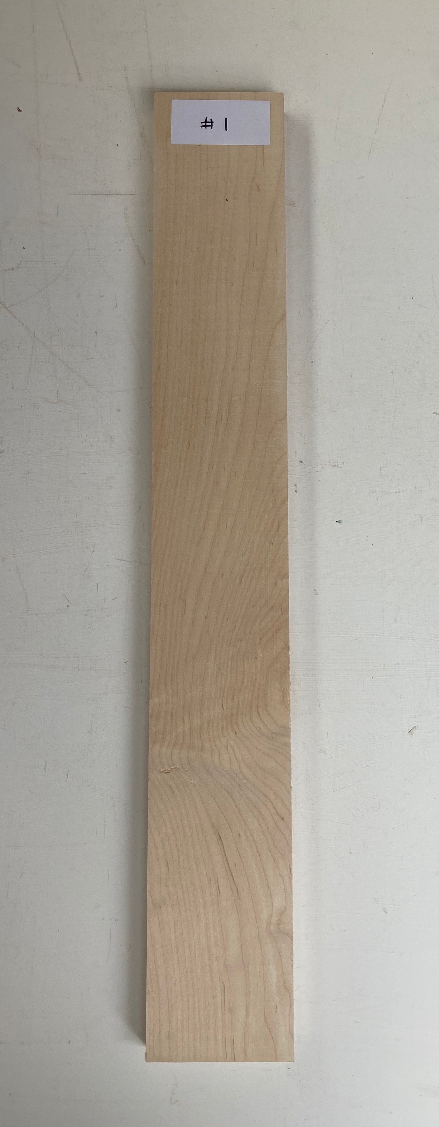 Electric Neck Blank - Maple #1