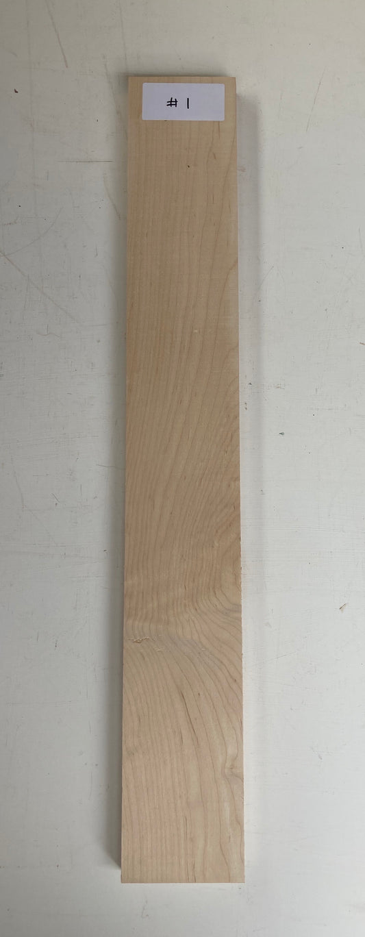 Electric Neck Blank - Maple #1