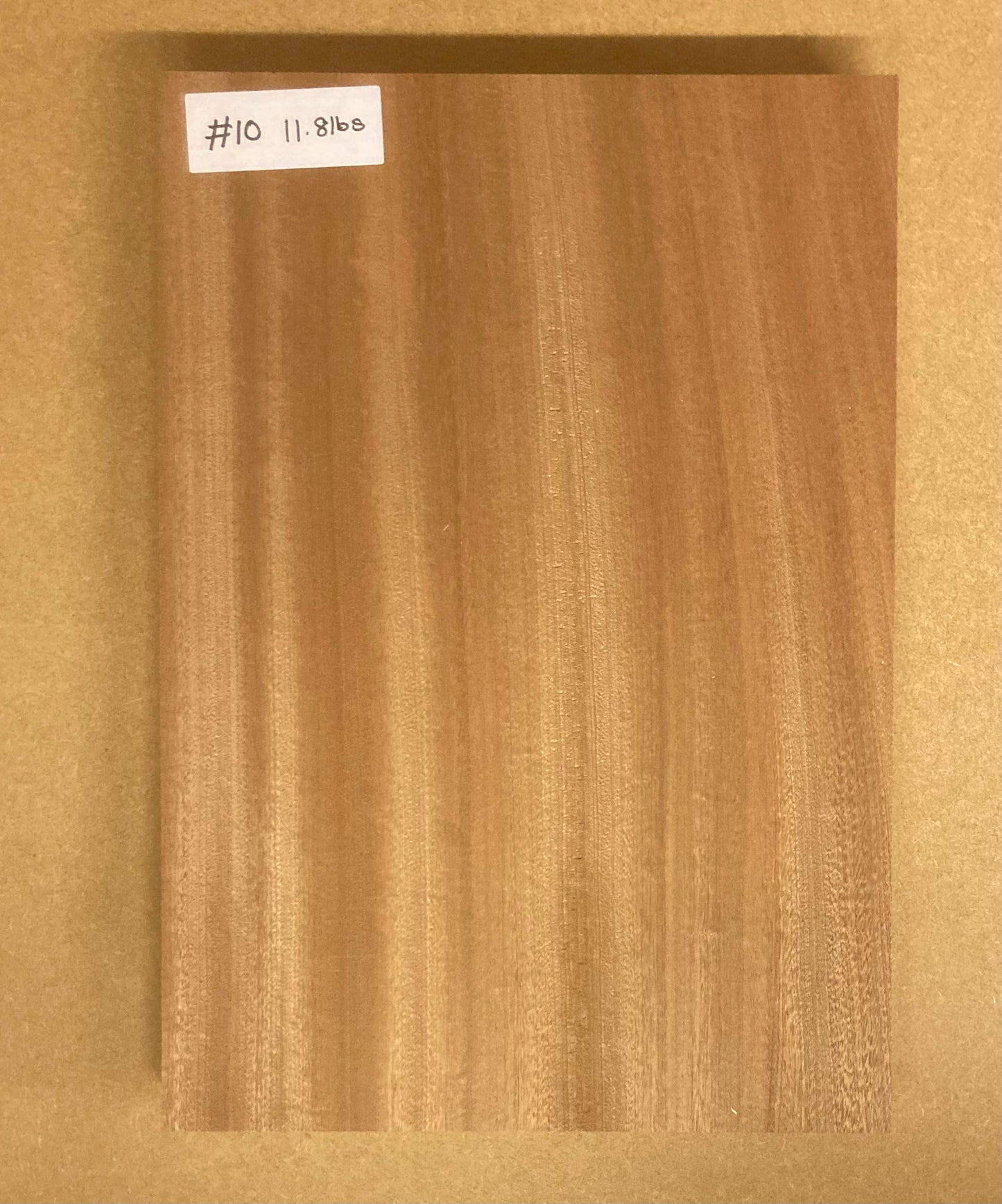 Sapele Body Blank - 1 Piece #10