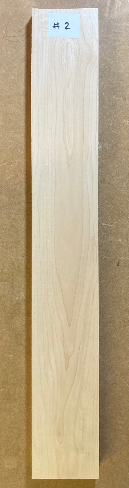 Electric Neck Blank - Maple #2 Second