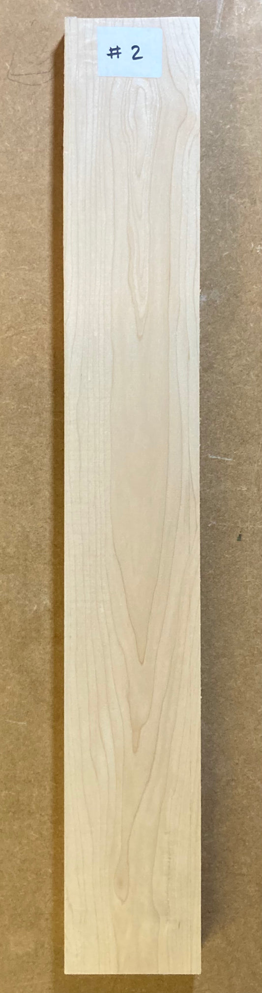 Electric Neck Blank - Maple #2 Second